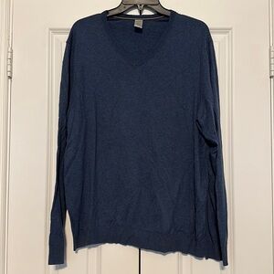 Men’s Gap blue large thin lightweight sweater‎